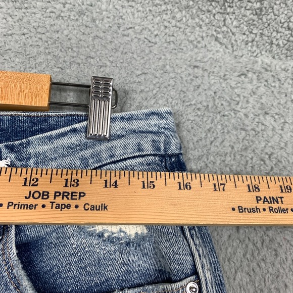 NWT Good American Good Curve Jean Women's 15/33 Blue Skinny High Rise Distressed - Picture 8 of 10